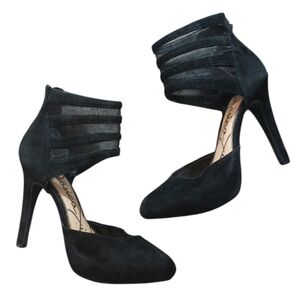 Jessica Simpson Black Suede Heels Women's size 6 Black Party Shoes